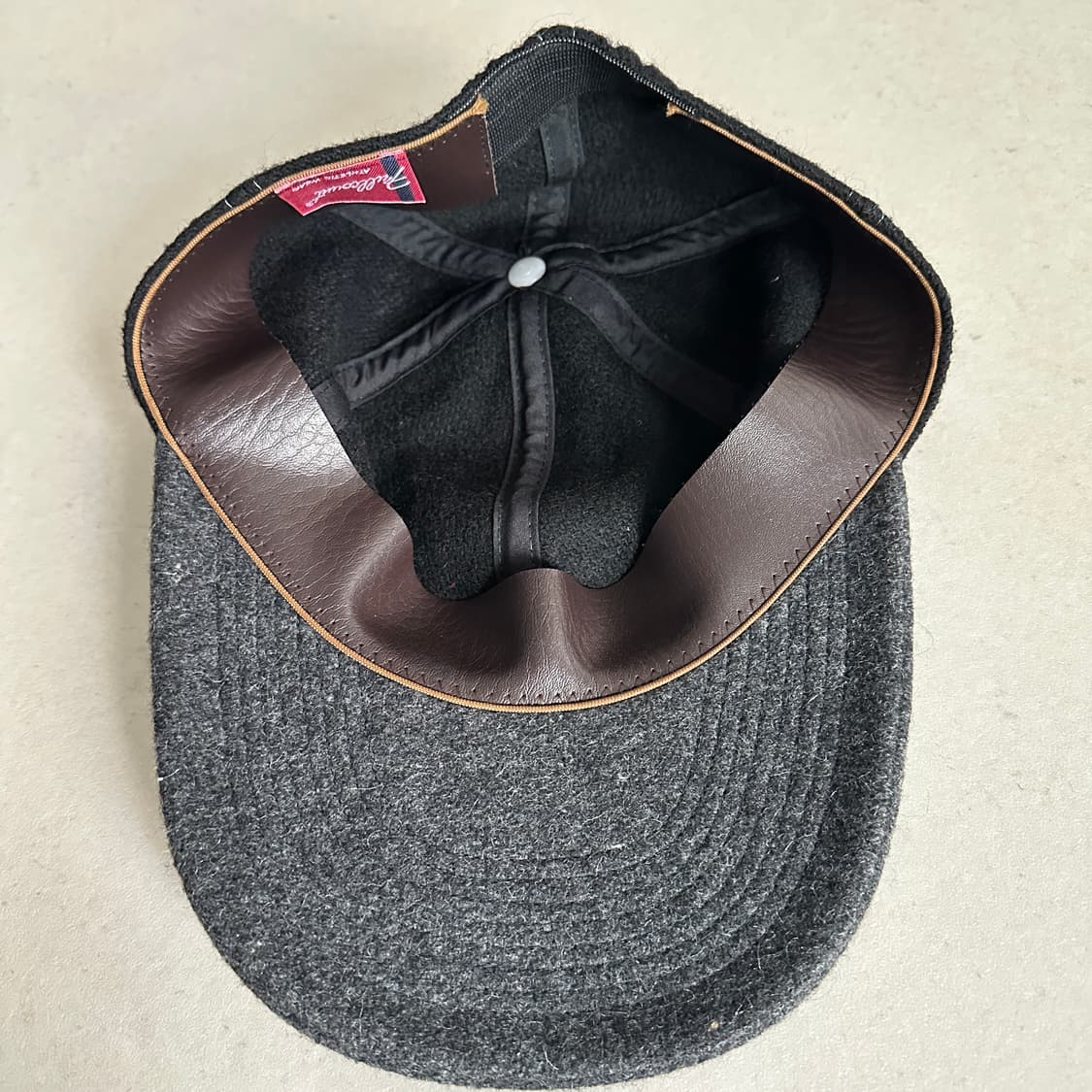 풀카운트 빈티지 울 베이스볼 캡 블랙그레이 상품이미지3