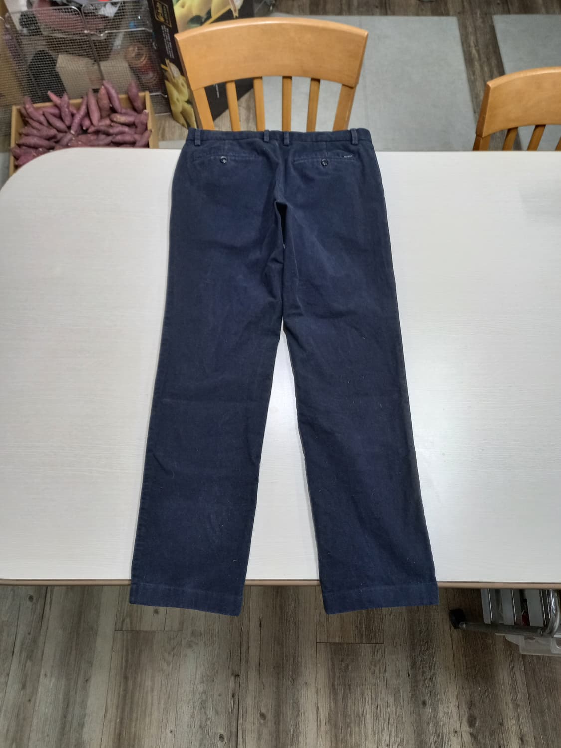 32 BEANPOLE 가을겨울용 스판 슬림일자 치노 네이비 32-350 상품이미지2