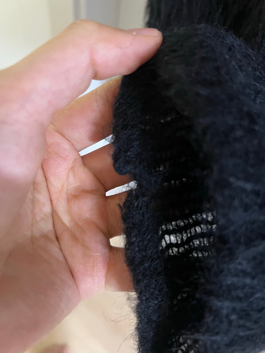 18시즌 아워레가시 모헤어 가디건 블랙 상품이미지7