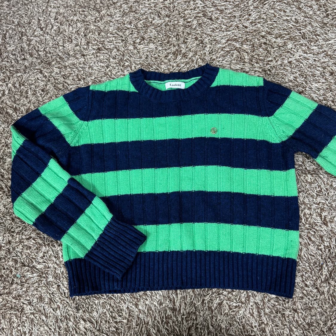 룩캐스트 클레오 스트라이프 니트 m사이즈 상품이미지2