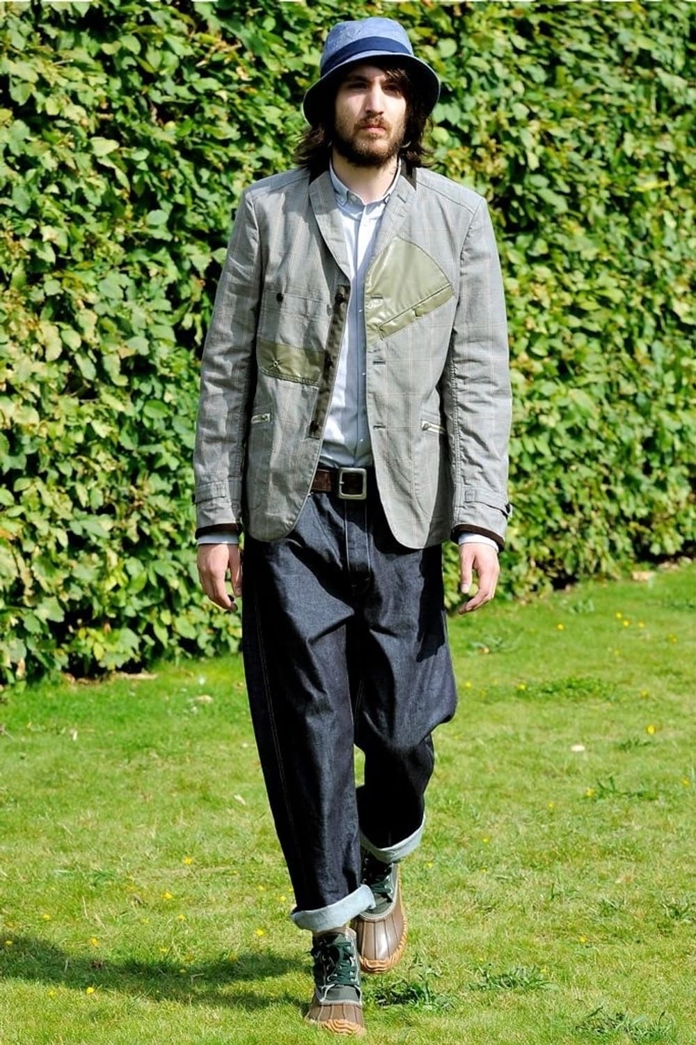 준야와타나베 12SS 패치워크 자켓 상품이미지3