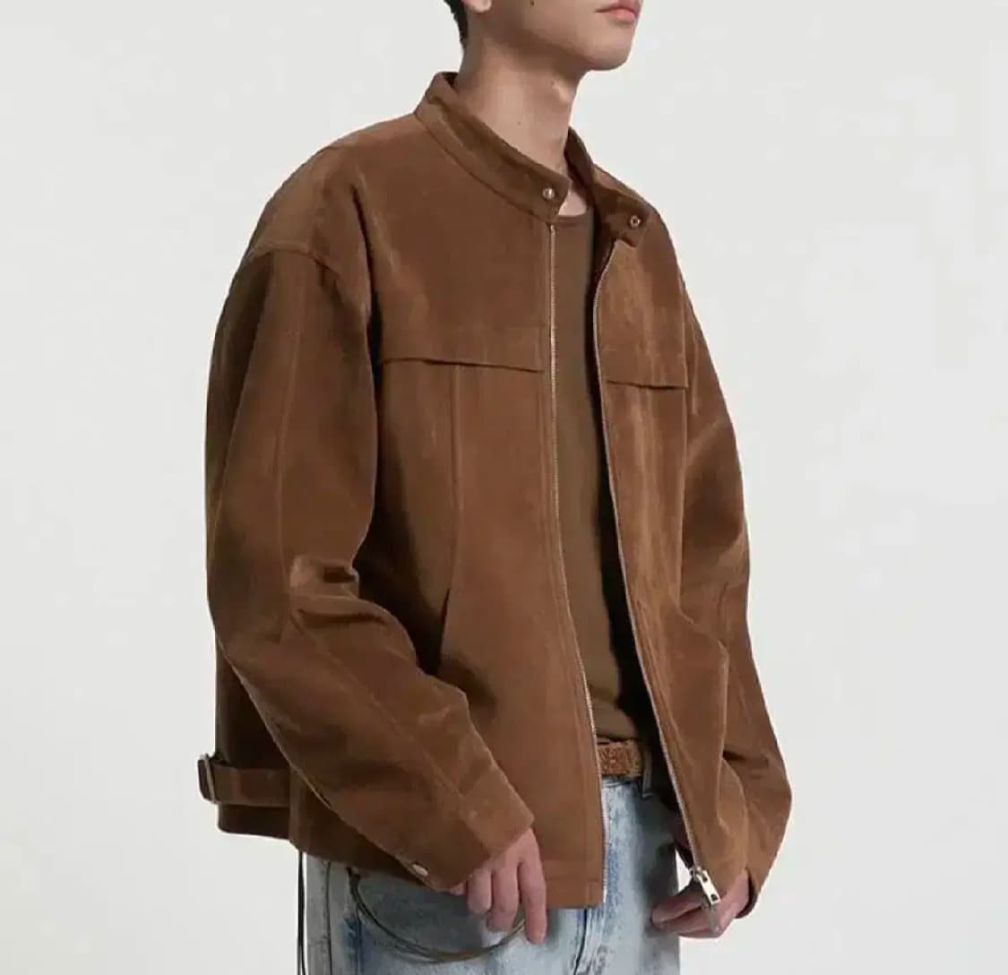 라퍼지스토어 디바이드 바이커 스웨이드 자켓 상품이미지2
