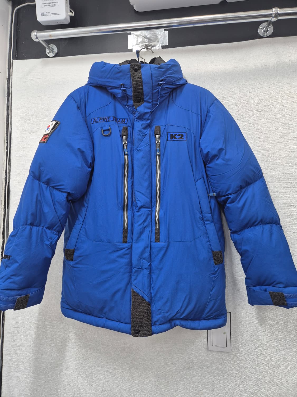 K2 알파인 팀 다운 패딩 블루 800필파워 /95 상품이미지1