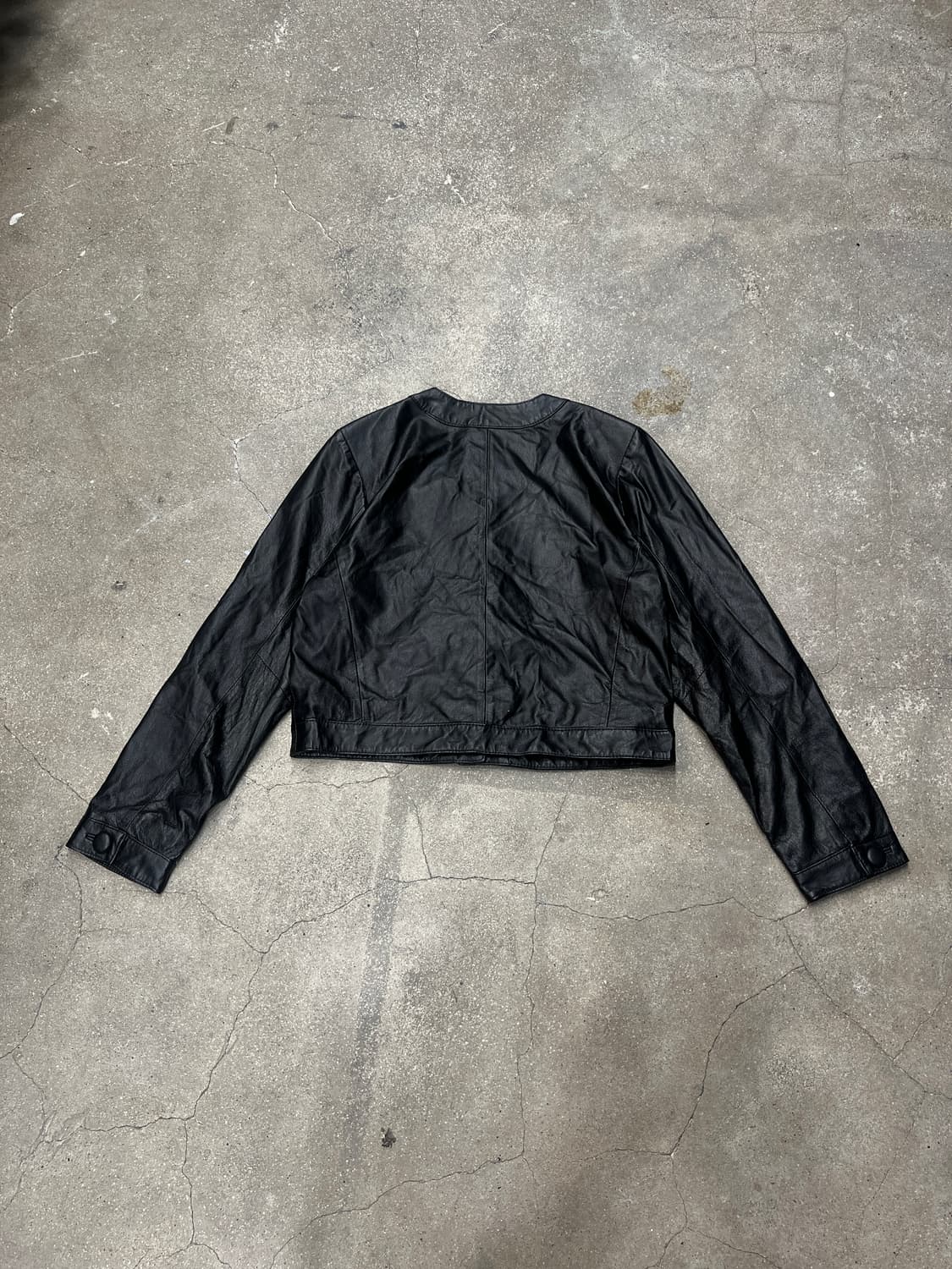 빈티지 이태리 리얼가죽 자켓 상품이미지3