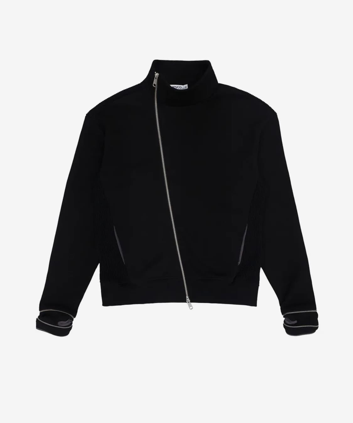 Huey Side-Zip Neck Track Top Black 상품이미지1