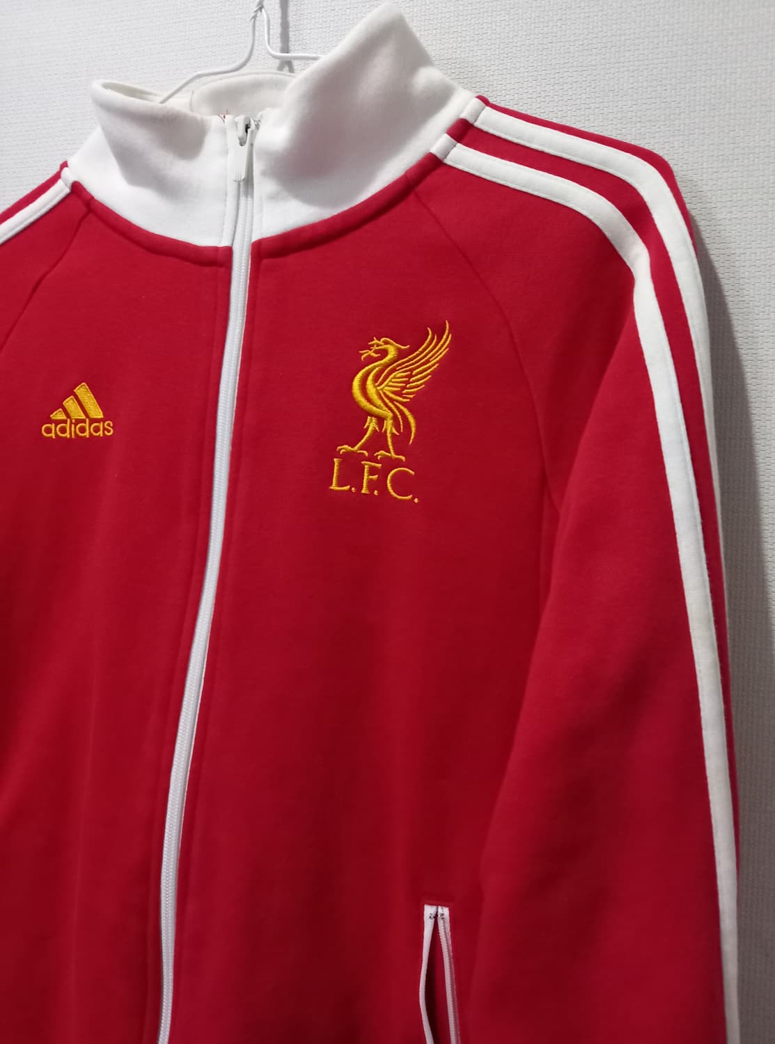 아디다스 리버풀 레드 트랙탑 저지 져지집업 95/M 상품이미지2