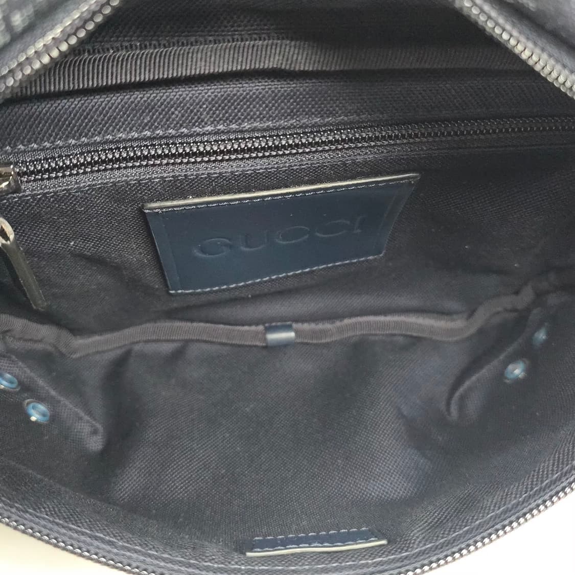 구찌 GG 데님 라지 벨트백 상품이미지9