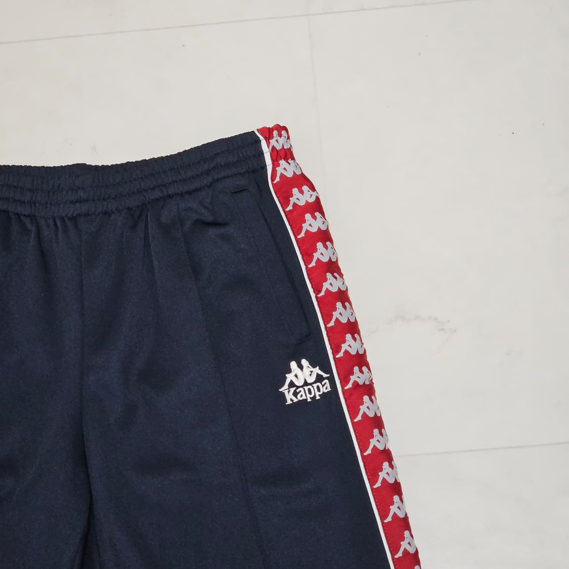 XL 카파 사이드라인 올드스쿨 트랙팬츠 네이비 레드 상품이미지2