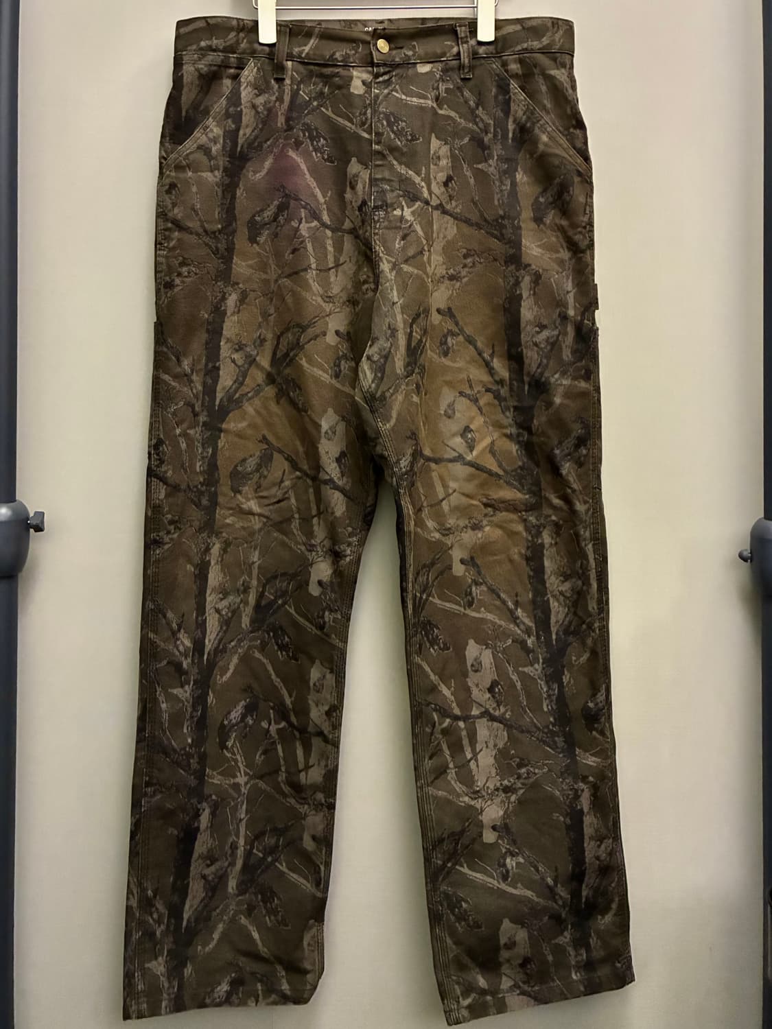 (34~36)칼하트 wip 리얼트리 카모 싱글니 워크팬츠 카펜터팬츠 상품이미지10