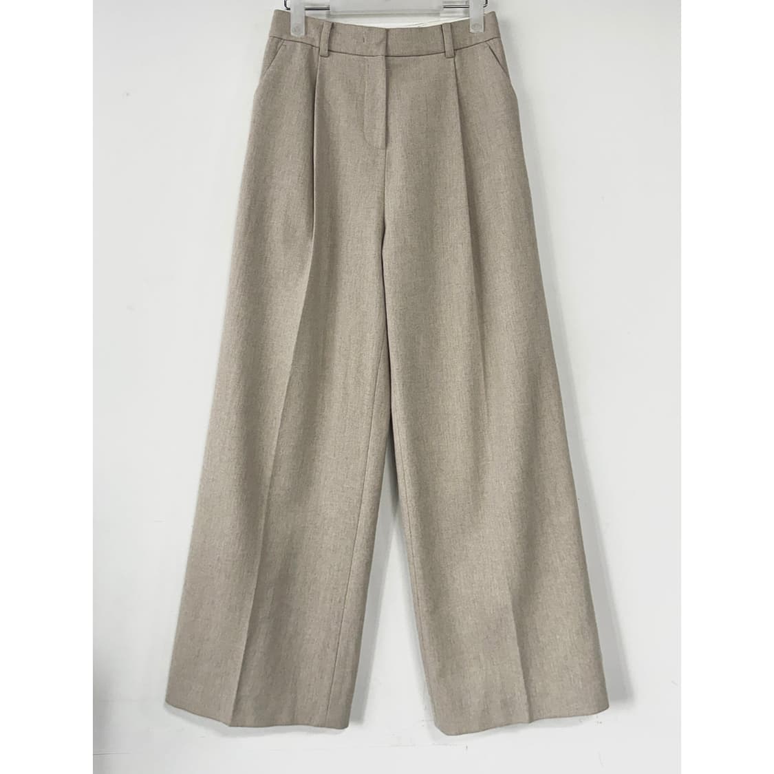 타임 2023 울 캐시 핀턱 팬츠 상품이미지1