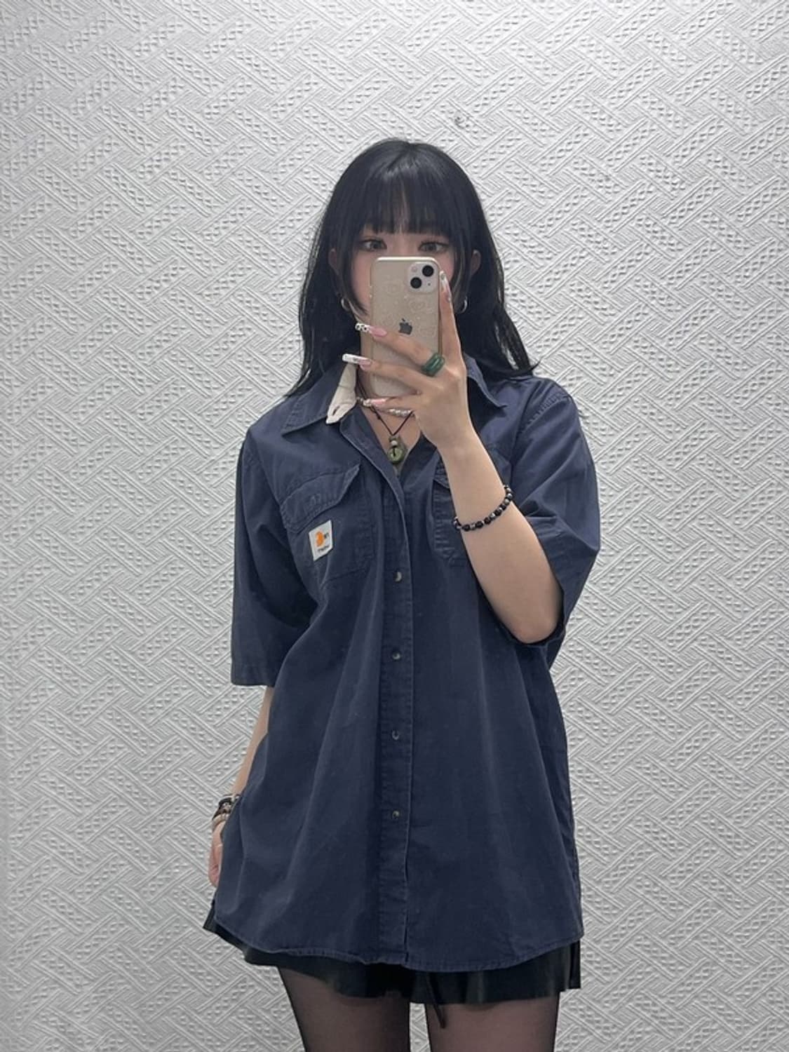 칼하트 올드스쿨 캐주얼 빈티지 오버핏 워크 셔츠 L C11491 상품이미지1