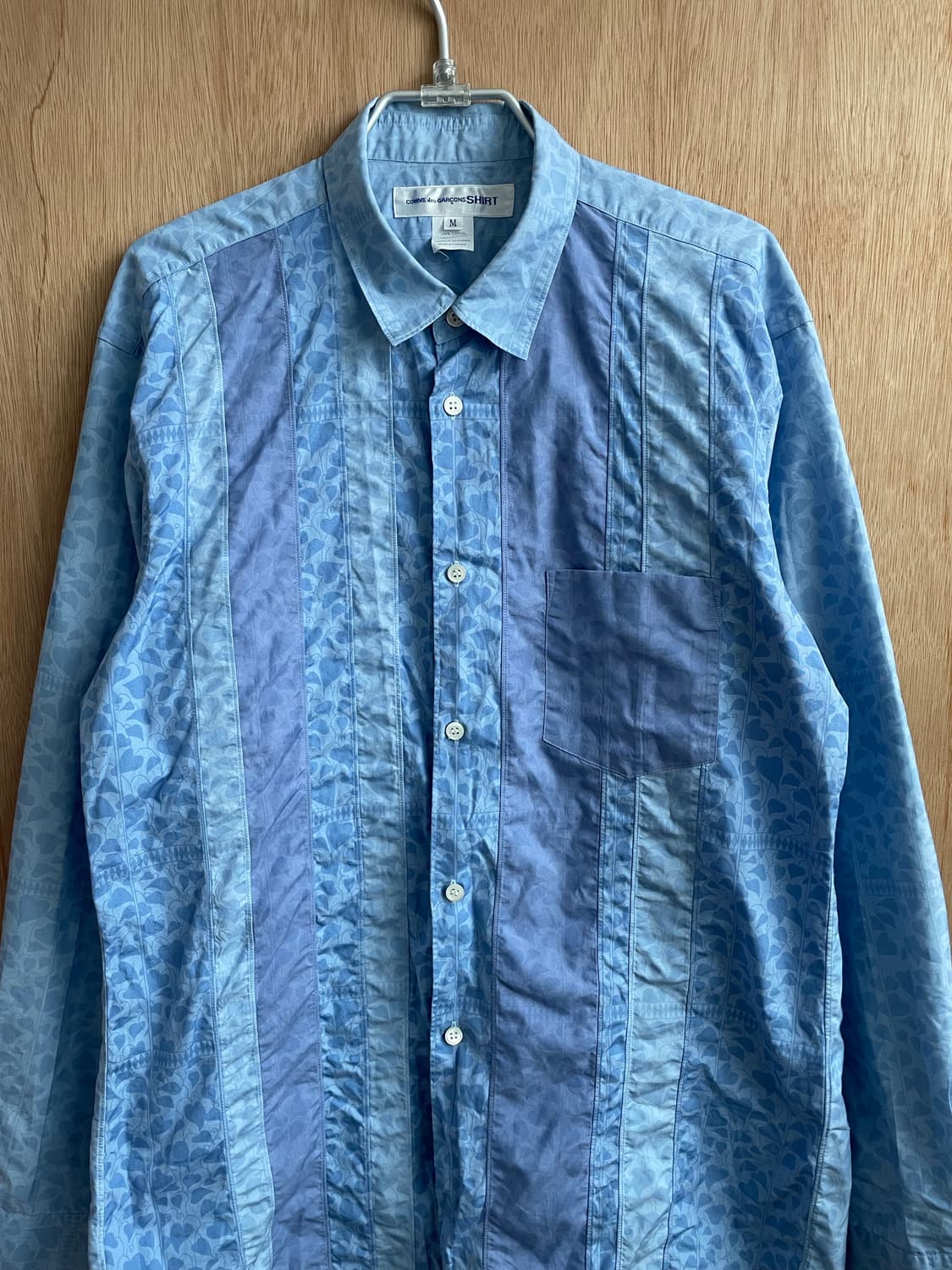 꼼데가르송 패턴 셔츠 상품이미지3