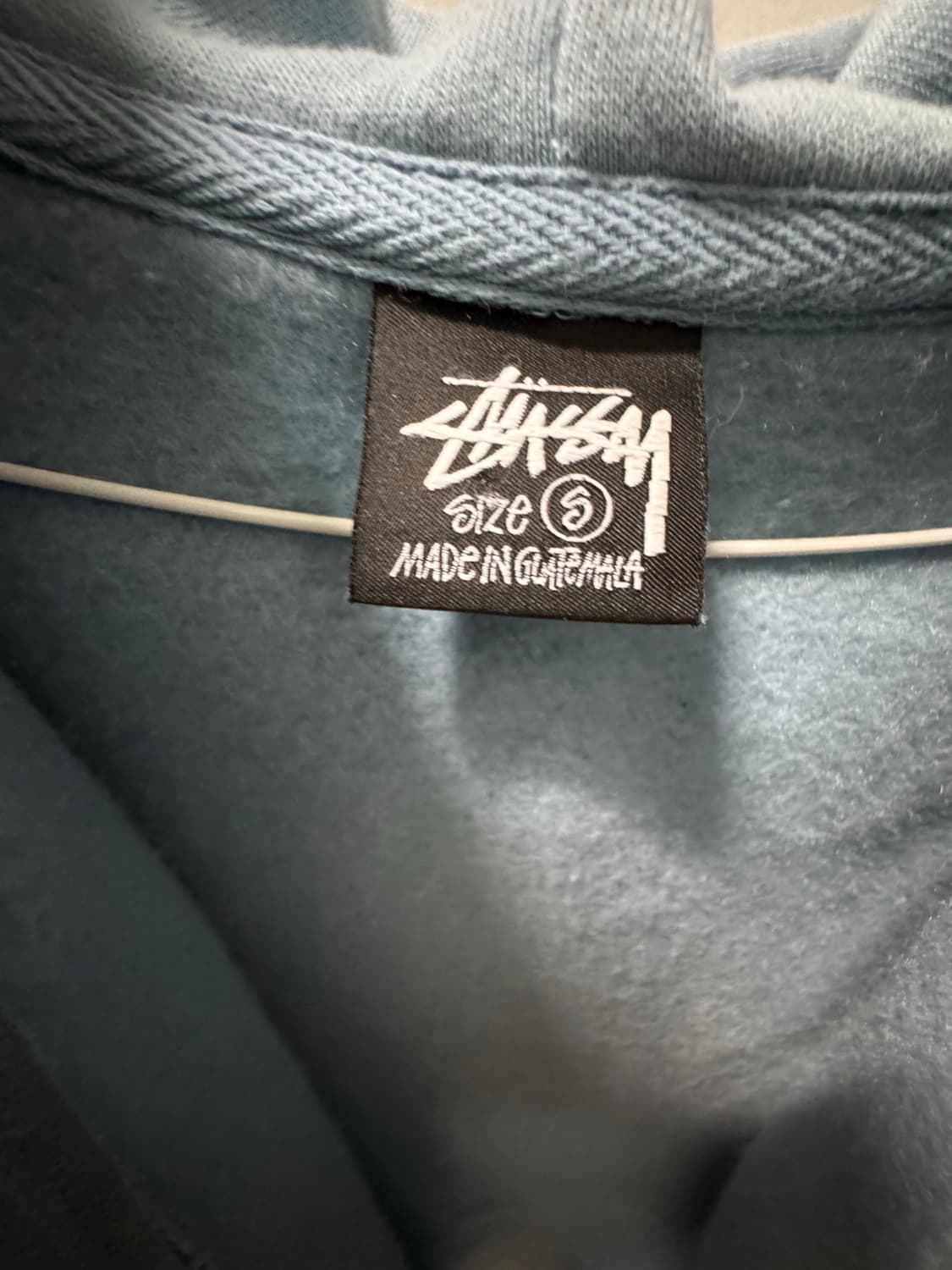 스투시 캘리포니아 그로운 후드집업 S 상품이미지4