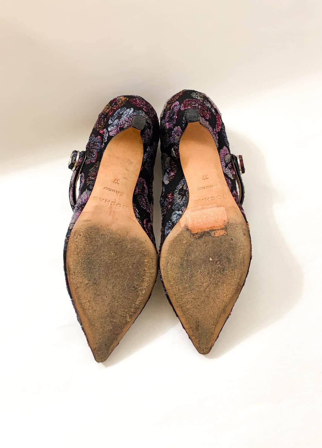 [EU37] 로샤스 플라워 자수 메리제인 구두 상품이미지10