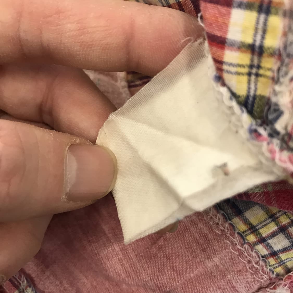 SPICE ISLAND JPN 패치워크 체크셔츠 [L] 상품이미지5