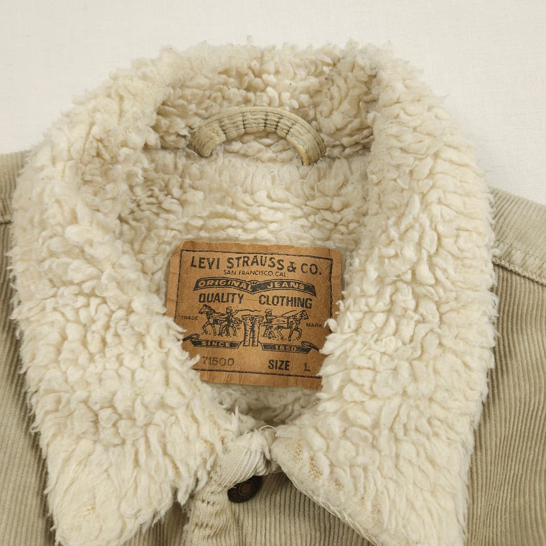 L(100) 리바이스 셰르파 트럭커 자켓 상품이미지4