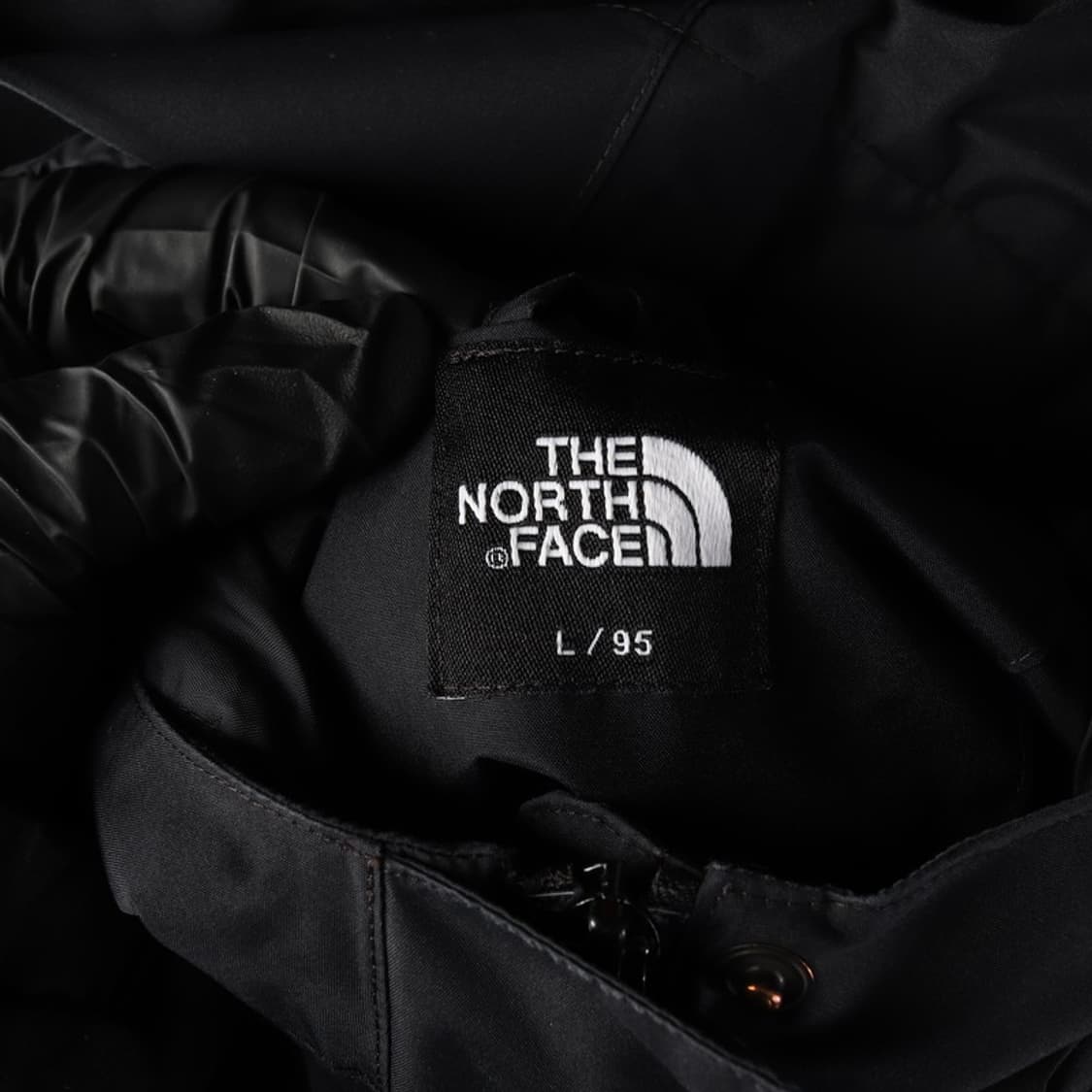 노스페이스 블랙 후드 바람막이 자켓 L/95 상품이미지6