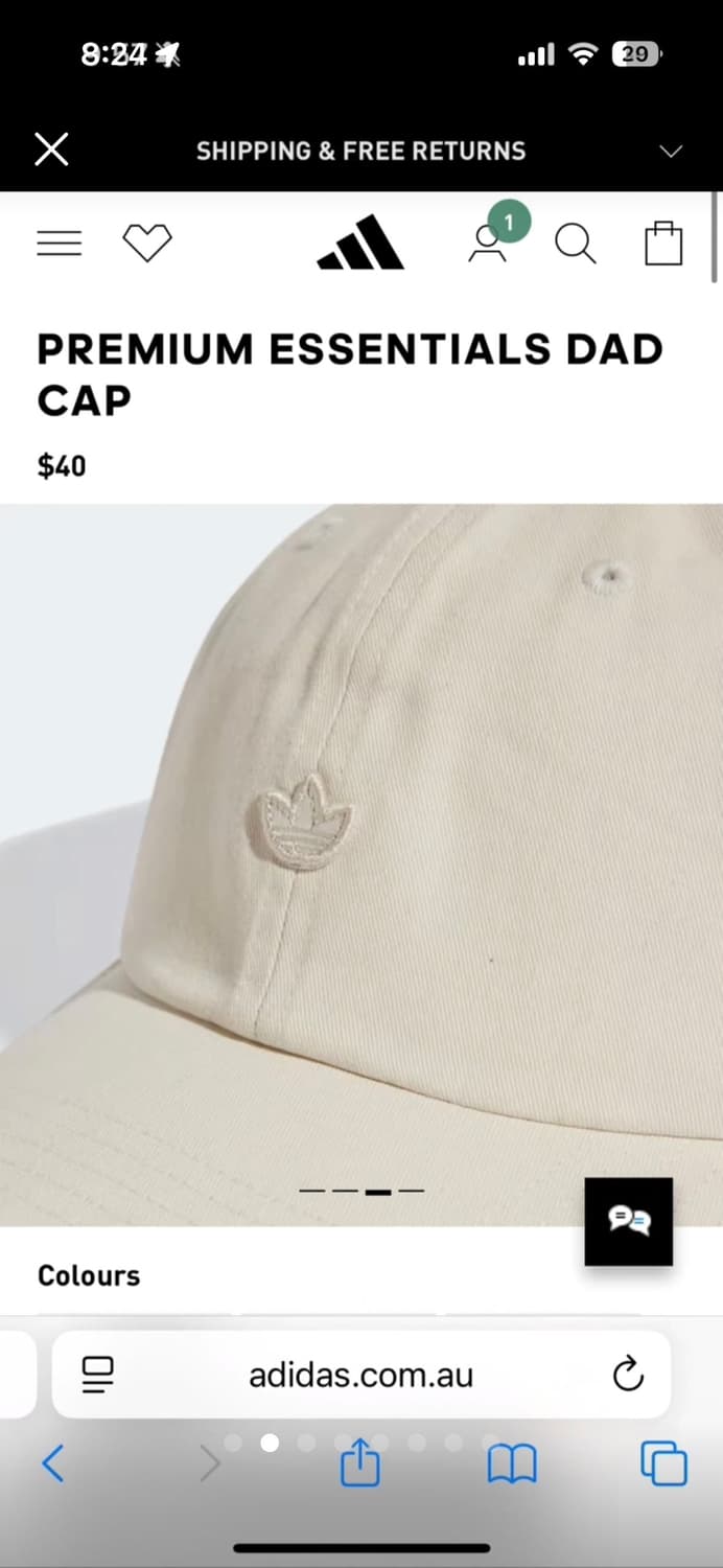 아디다스 프리미엄 에센셜 볼캡 크림색 (라이트옐로우) Adidas 모자 상품이미지2