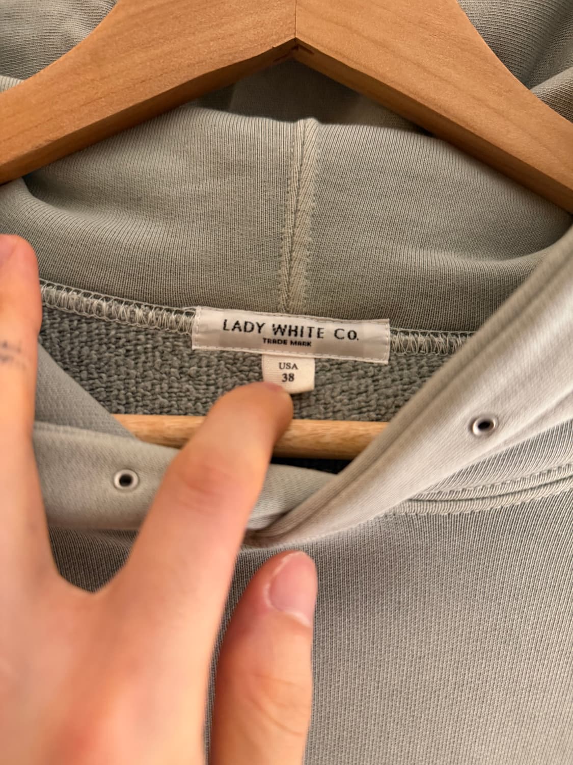 레이디화이트앤코 MINI HOODIE M사이즈 상품이미지5