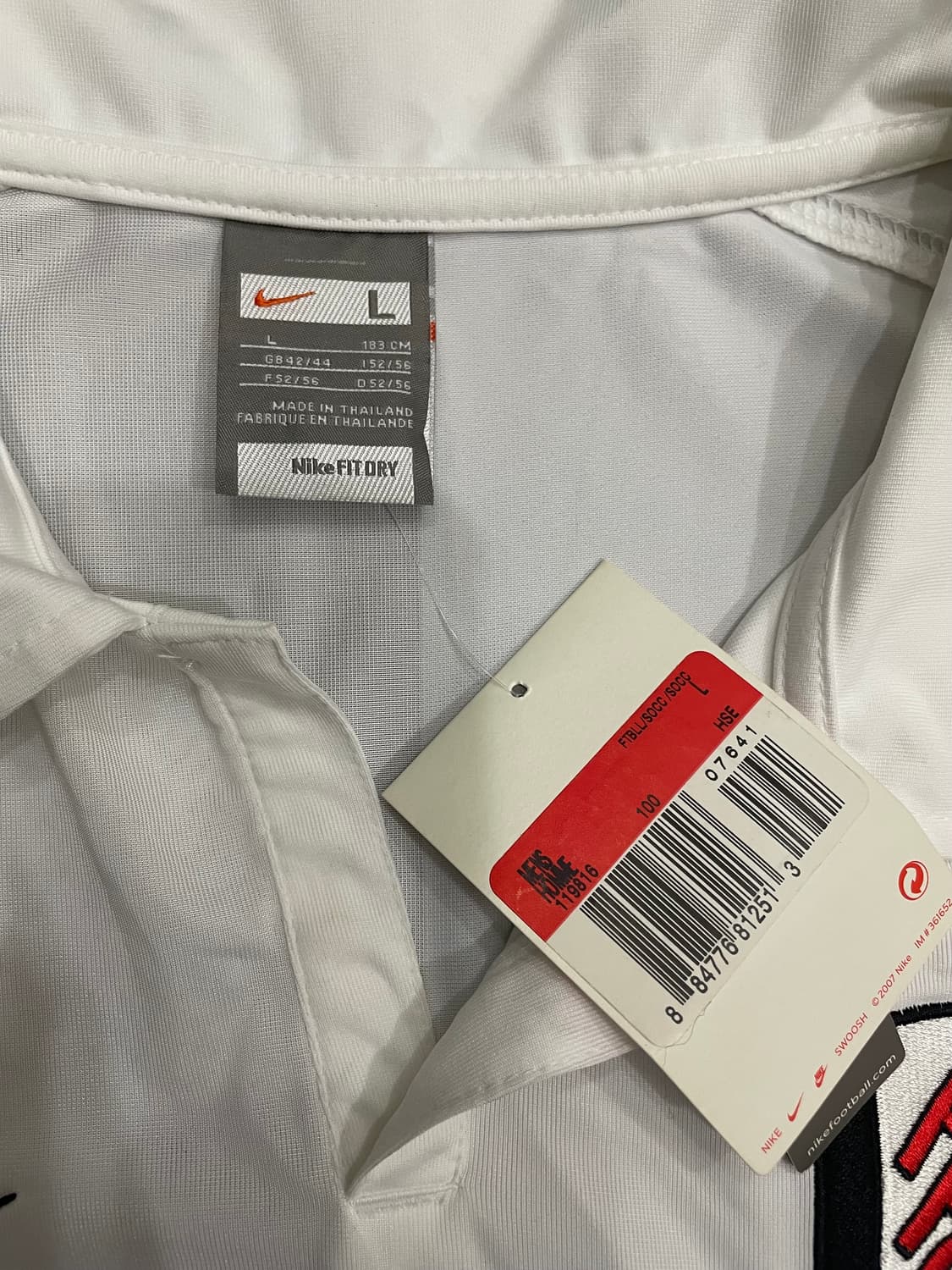 07-08 나이키 풀럼 FC 희귀 반팔 홈 유니폼 상품이미지7