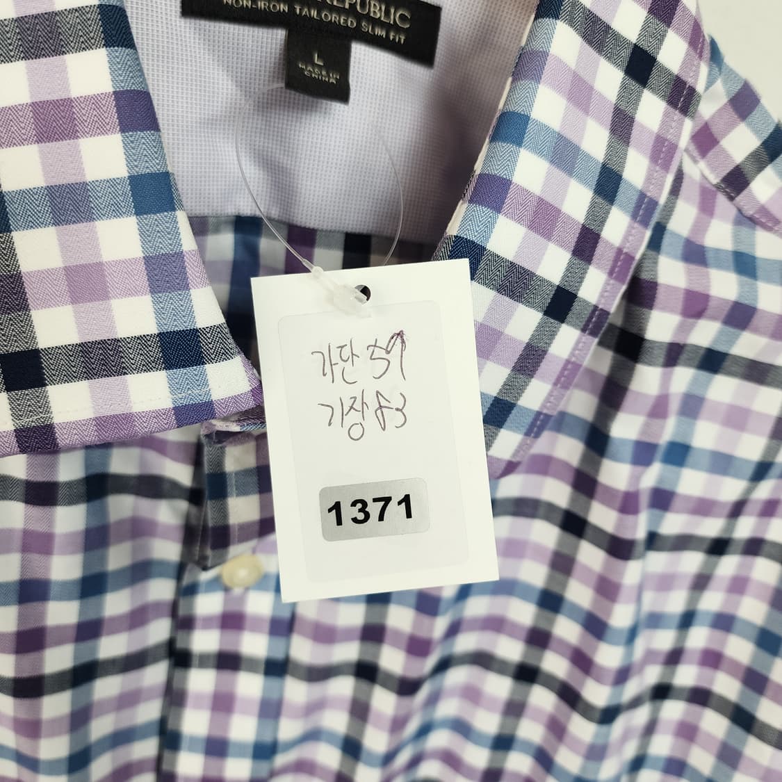 바나나리퍼블릭 체크 셔츠 남방 상품이미지9