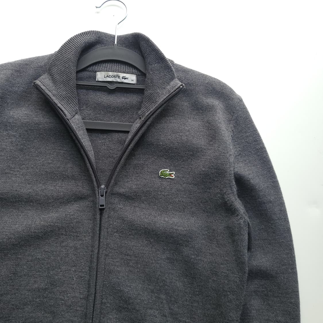 라코스테 여성 집업 니트 집업 자켓 상품이미지2