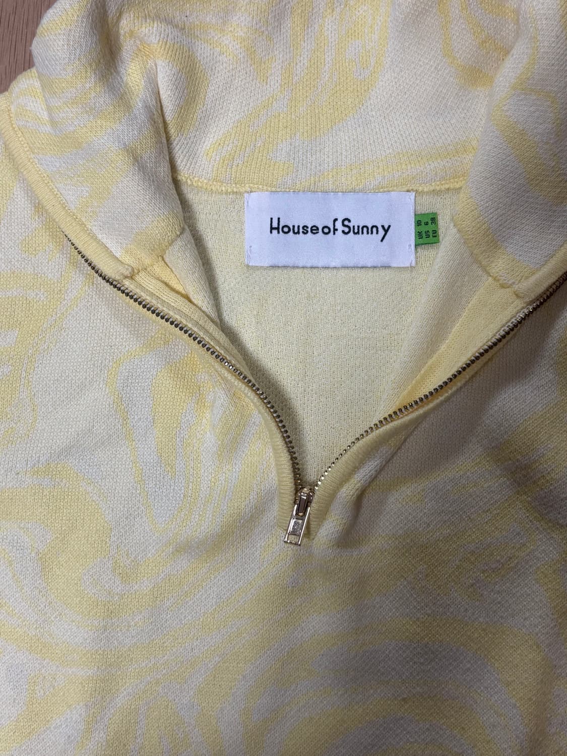 house of sunny 하우스오브써니 코튼 반집업 상품이미지1