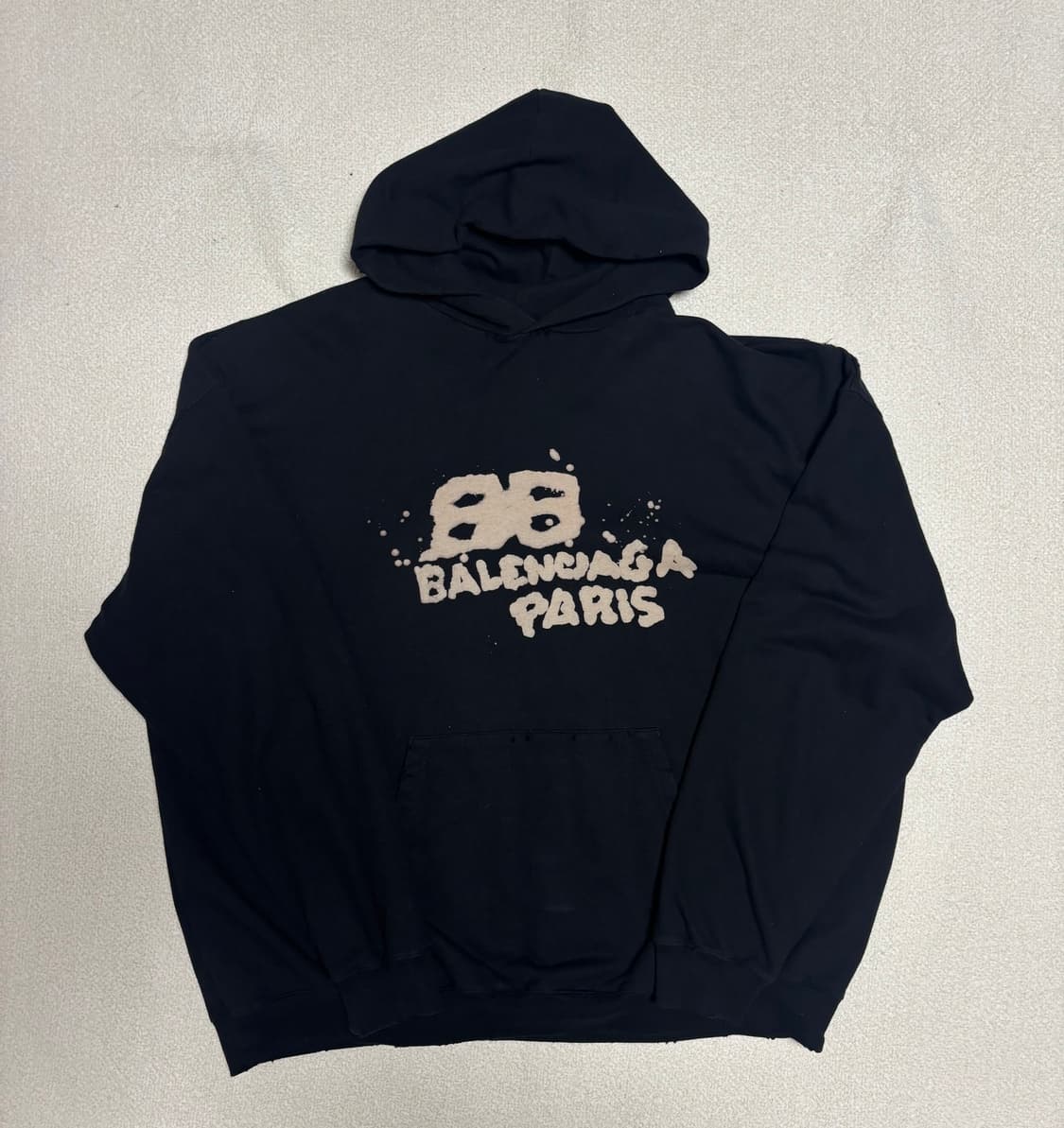 발렌시아가 핸드 드론 BB 아이콘 후드티 상품이미지1