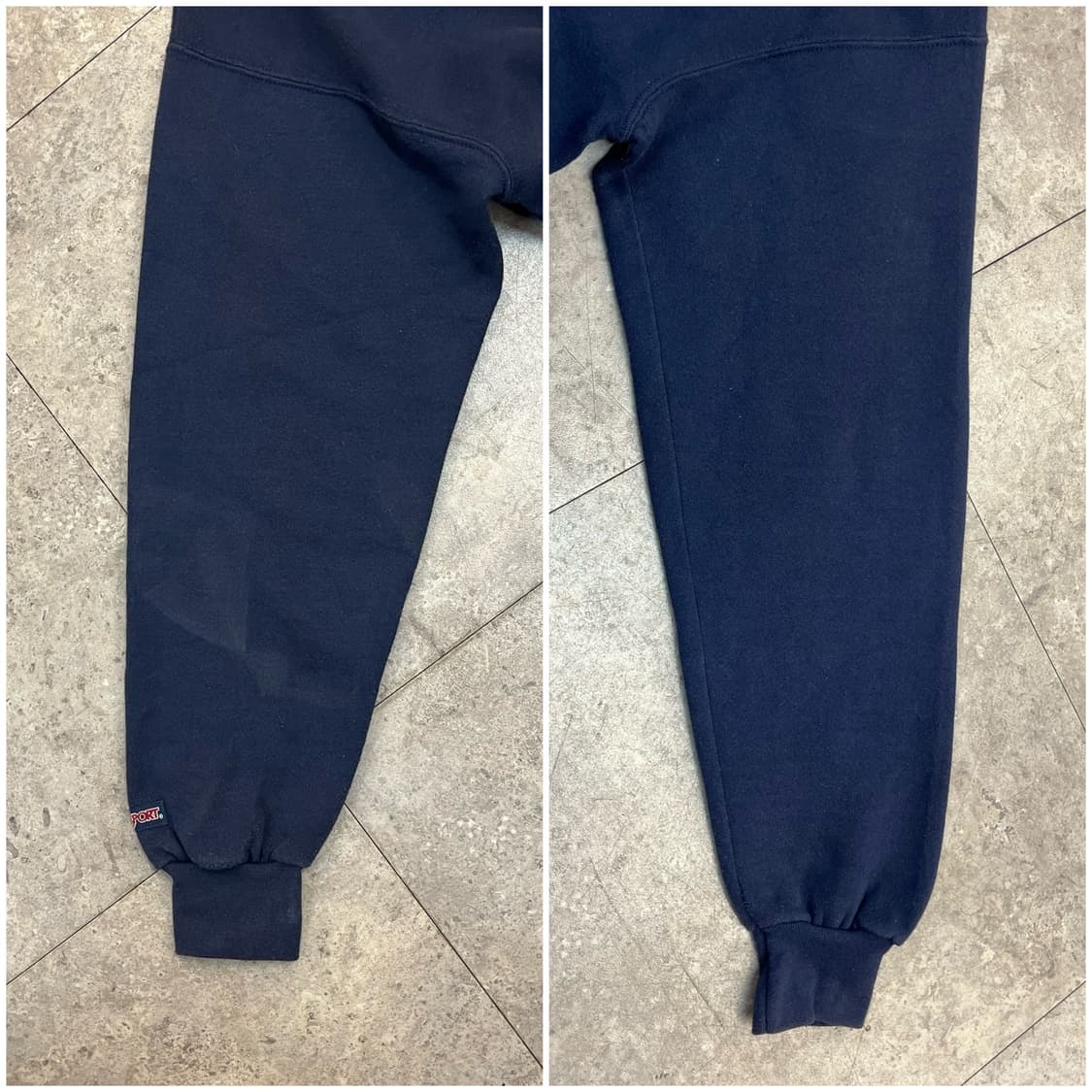 잔스포츠 기모 맨투맨 네이비 L #csz2240 상품이미지9