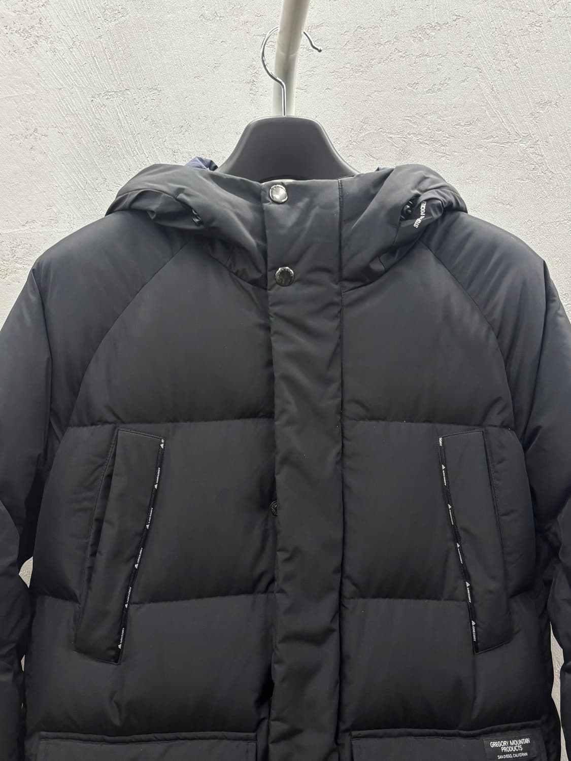 그래고리 블랙 롱패딩 M 상품이미지3