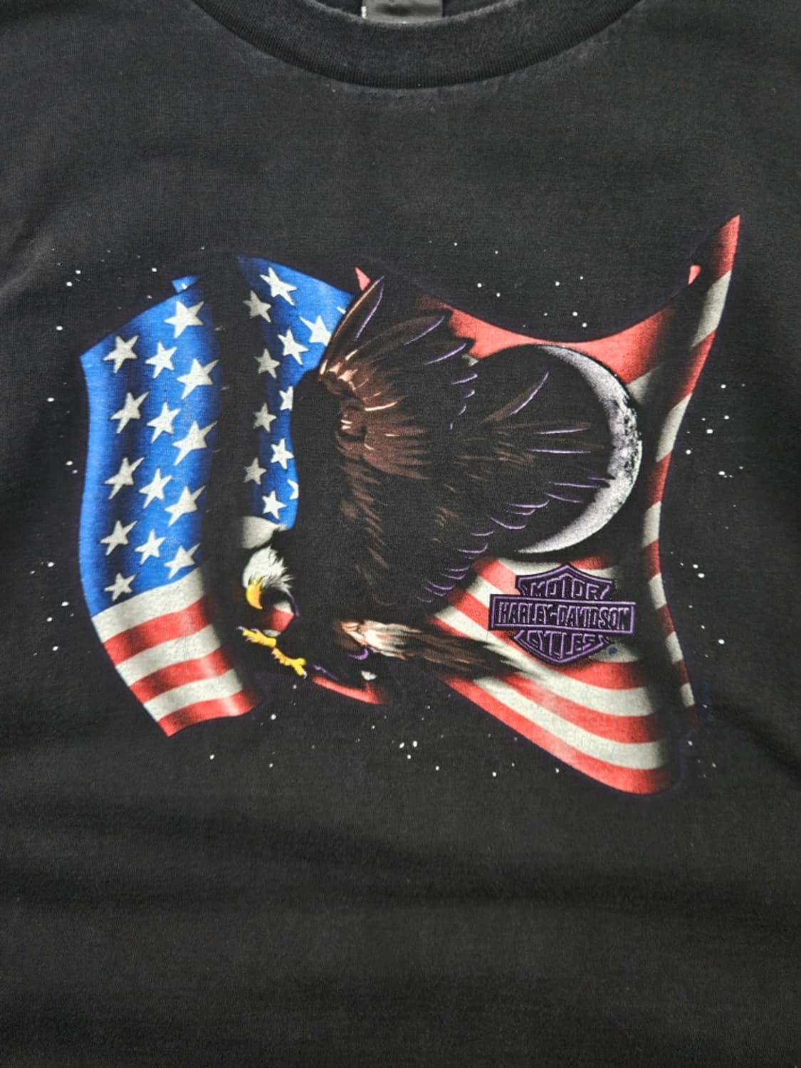 90's USA 할리데이비슨 위스콘신오코노왁 반팔티셔츠(XL)/11685 상품이미지5