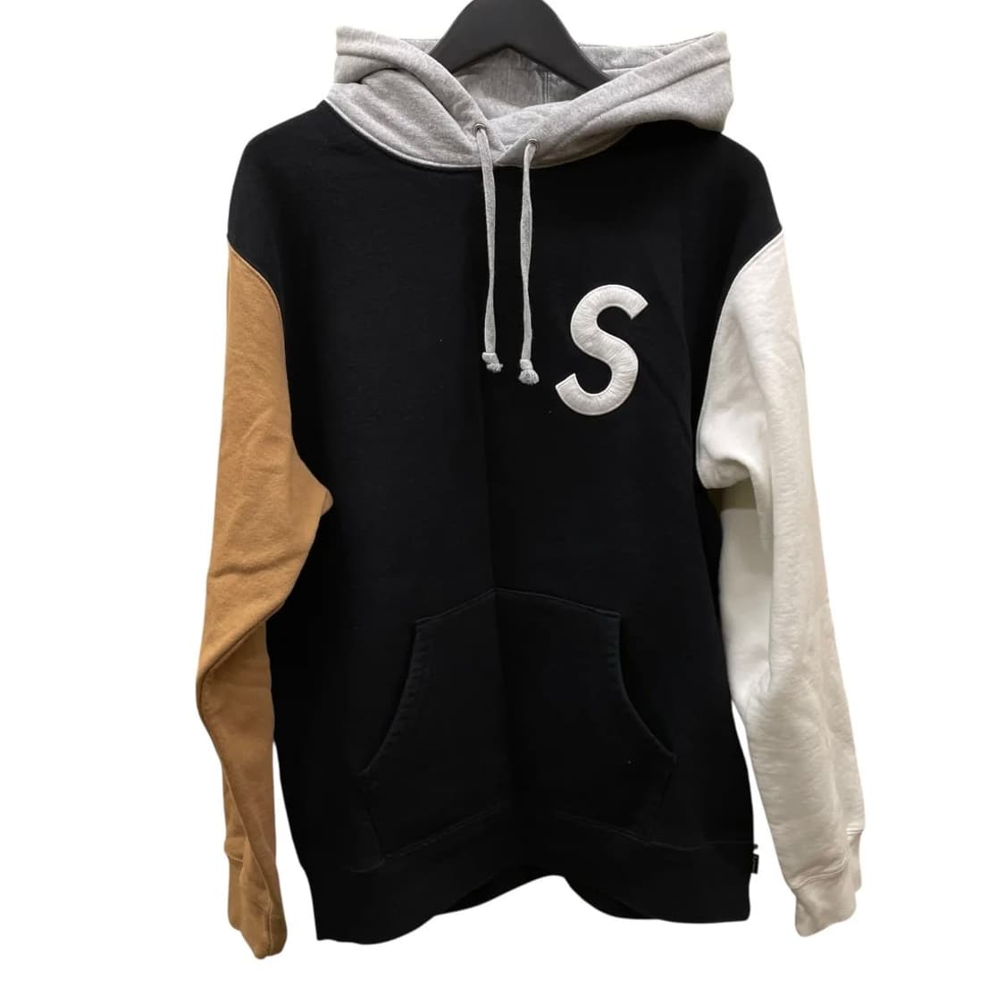 Supreme S logo colorblocked hooded  상품이미지1