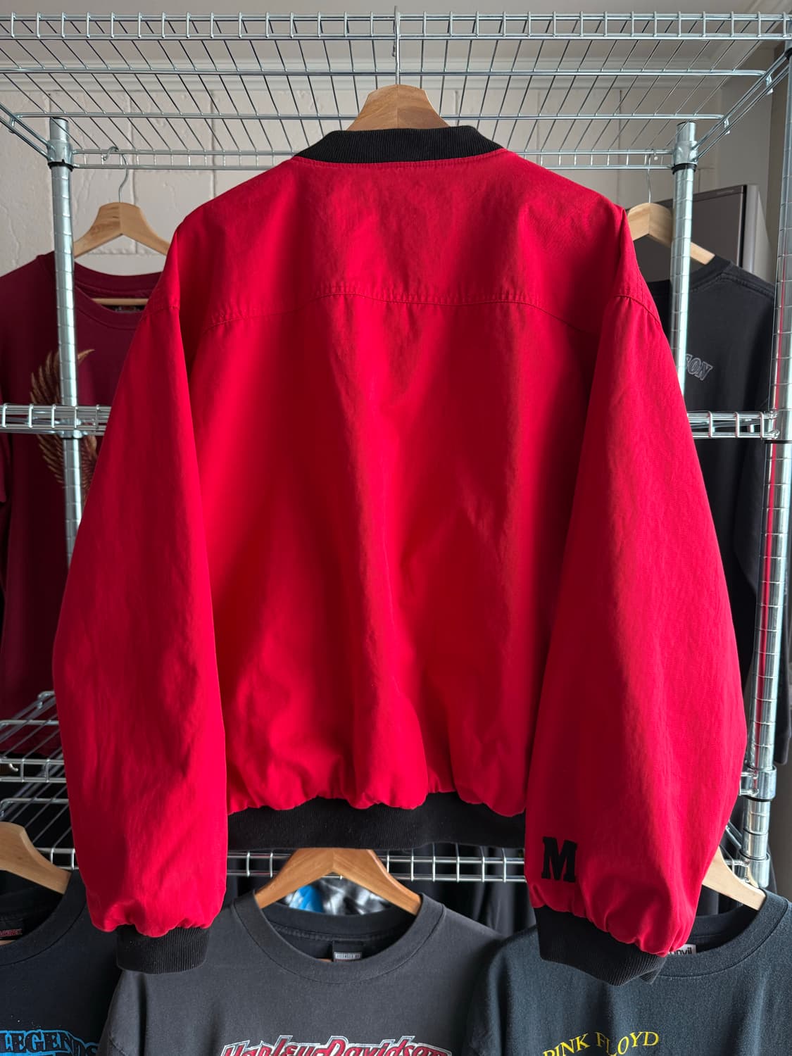 90s Marlboro 리버시블 블루종 상품이미지7