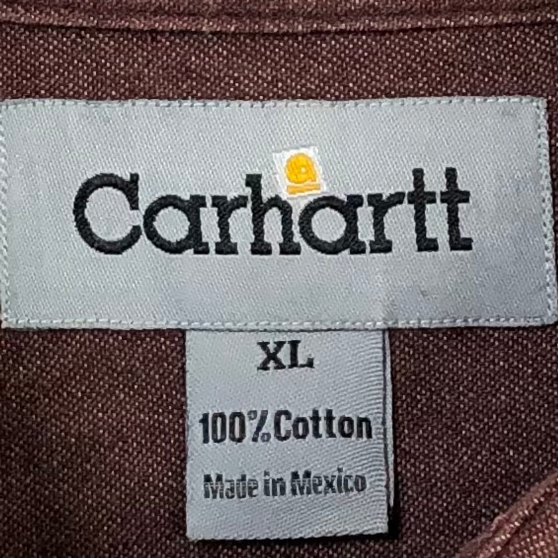 XL 칼하트 데님 셔츠 상품이미지3