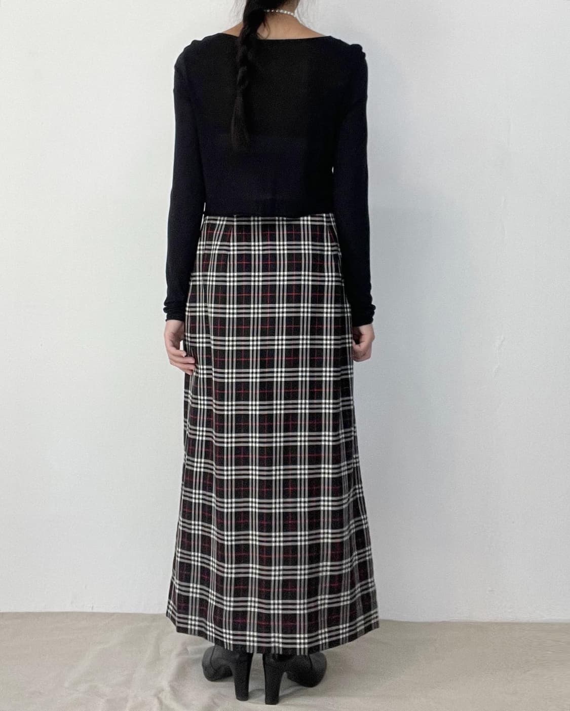 버버리 롱스커트 상품이미지4