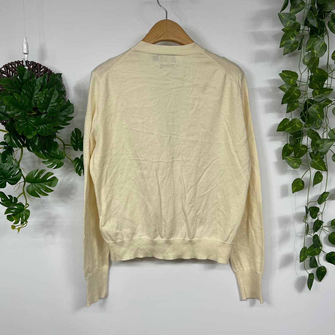 [폴로] 랄프로렌 아이보리 피마코튼 가디건 (L) 상품이미지4