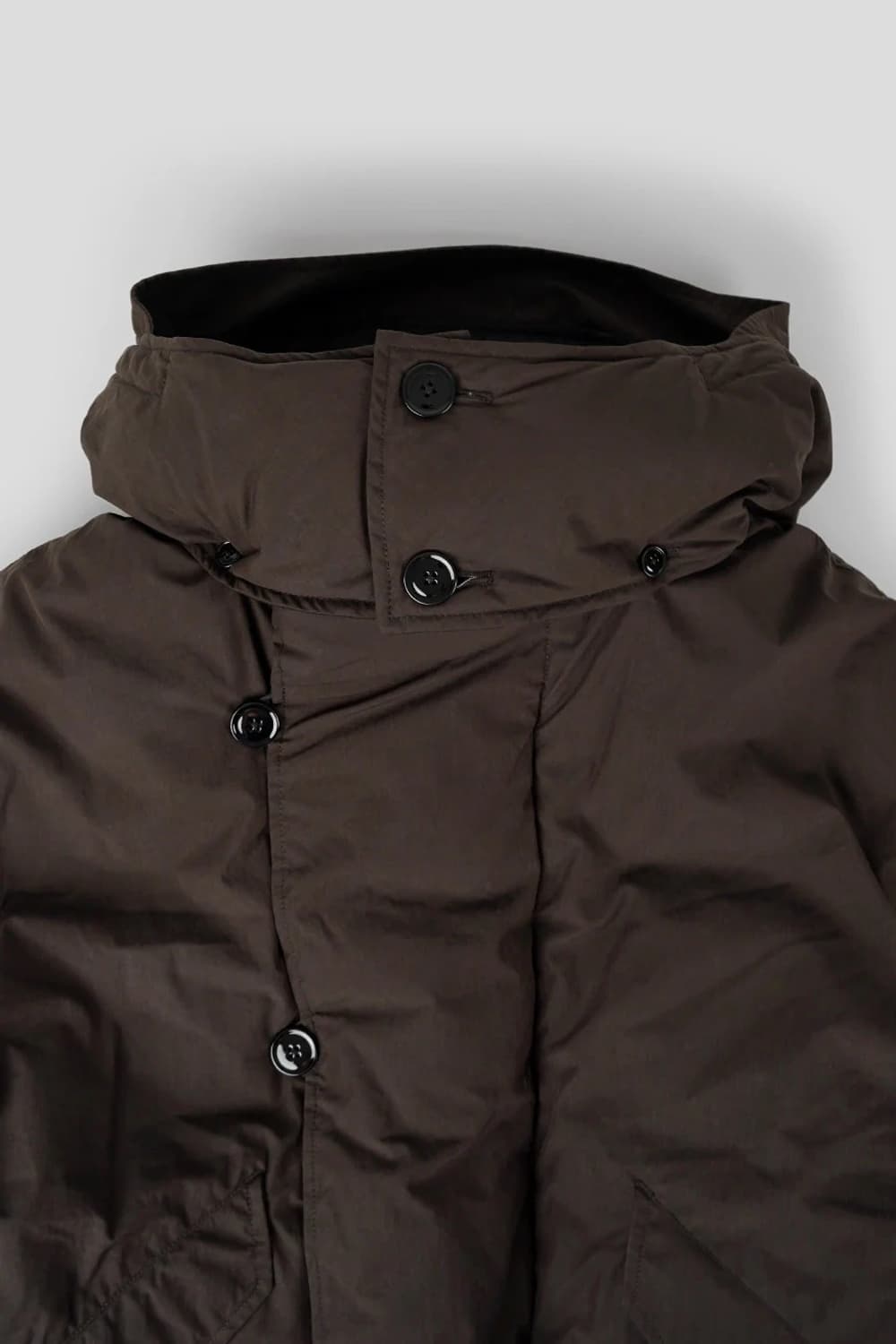 르메르 후드 다운 푸퍼 블루종 패딩 에스프레소/50 상품이미지4