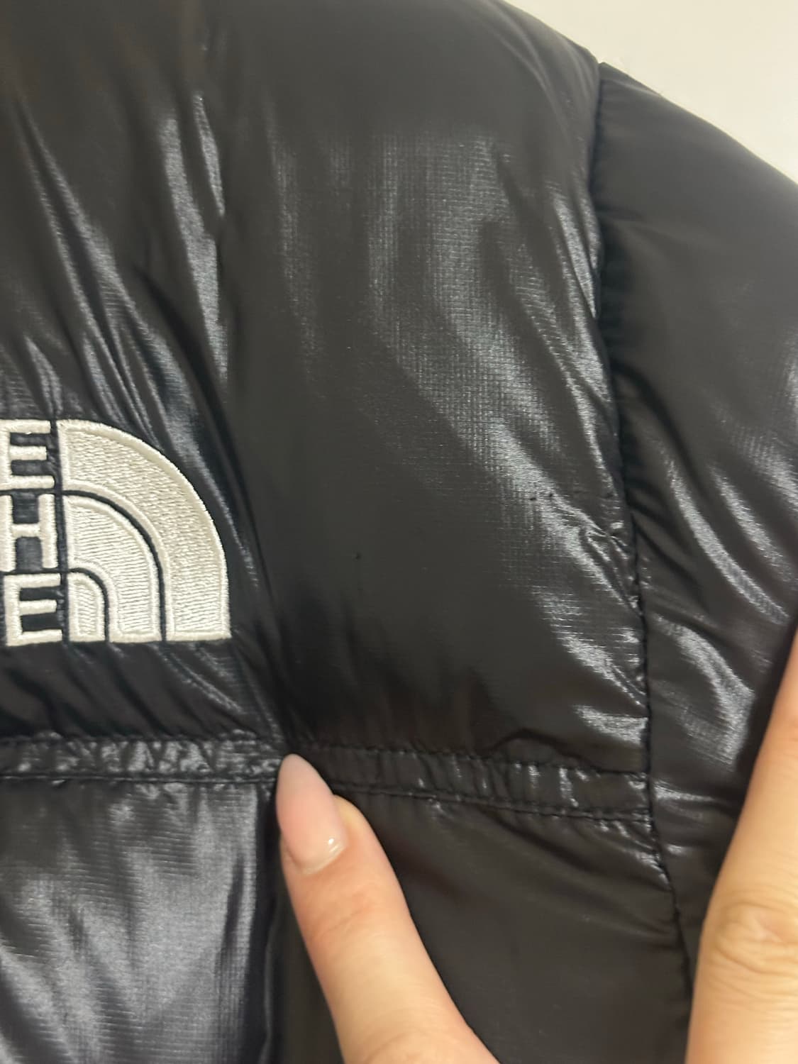 노스페이스 눕시 숏 자켓 블랙 사이즈 L 노페 숏패딩 크롭 패딩 nj1d 상품이미지8