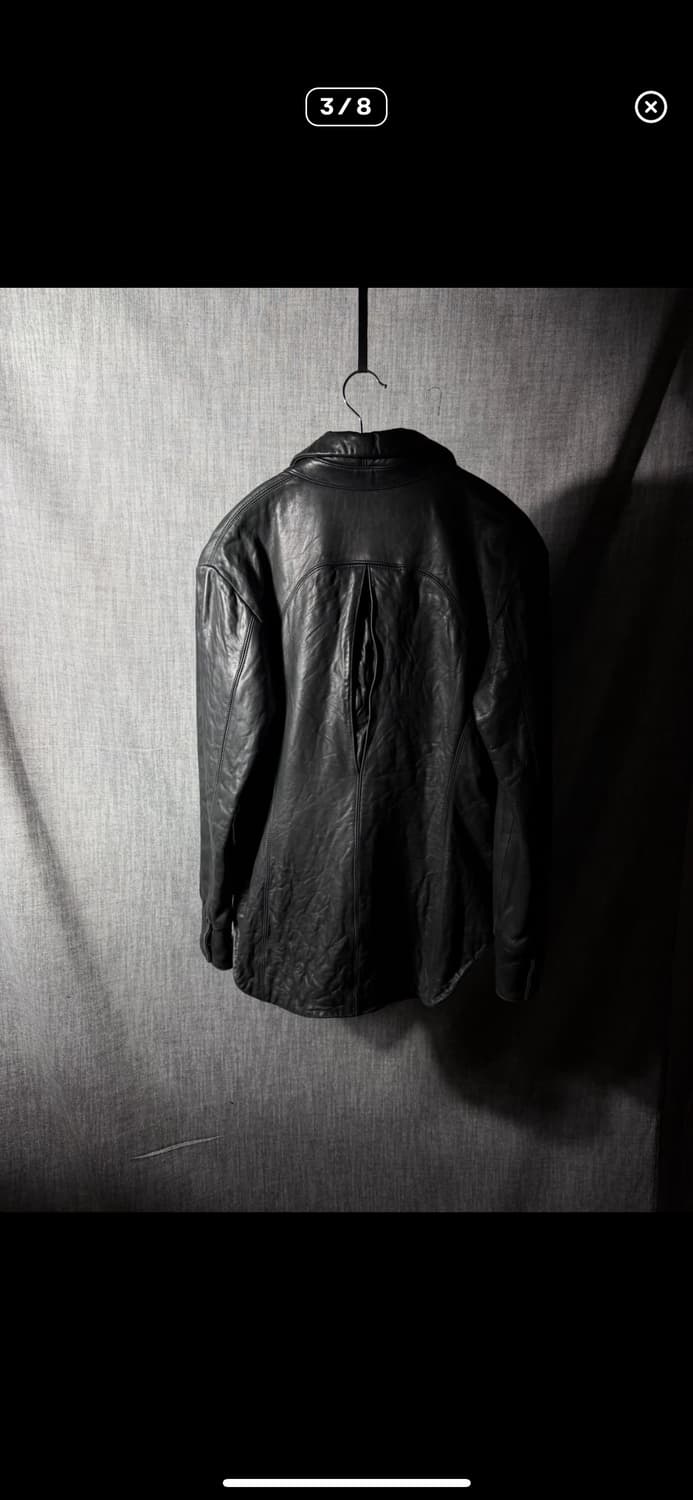 이세이미야케 레더셔츠 상품이미지4