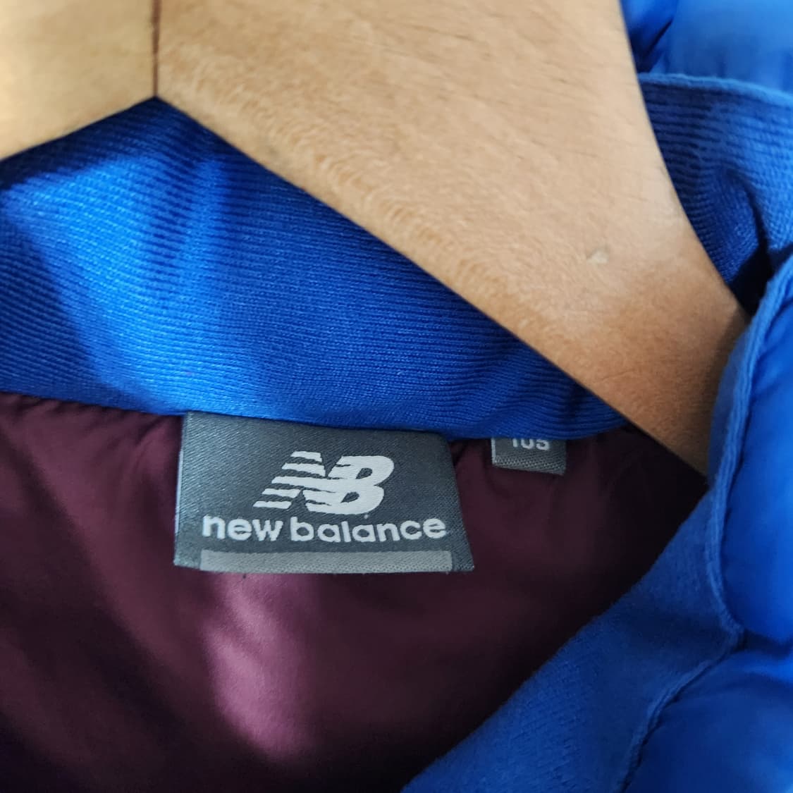 H498 [105] 뉴발란스 거위털 패딩 조끼
 상품이미지3