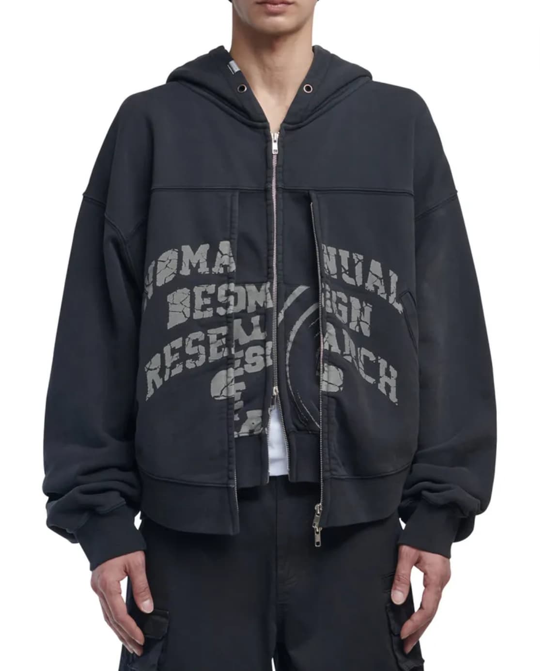 노매뉴얼 후드집업 판매합니다. 상품이미지1