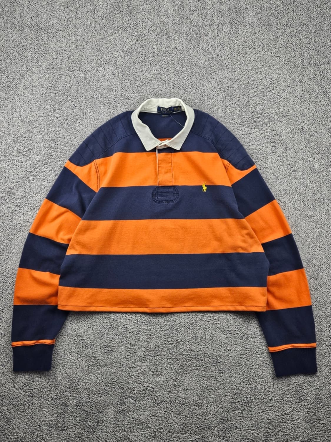 폴로랄프로렌 스트라이프 럭비 티셔츠 크롭커스텀 ( 2XL )/ 11842 상품이미지1