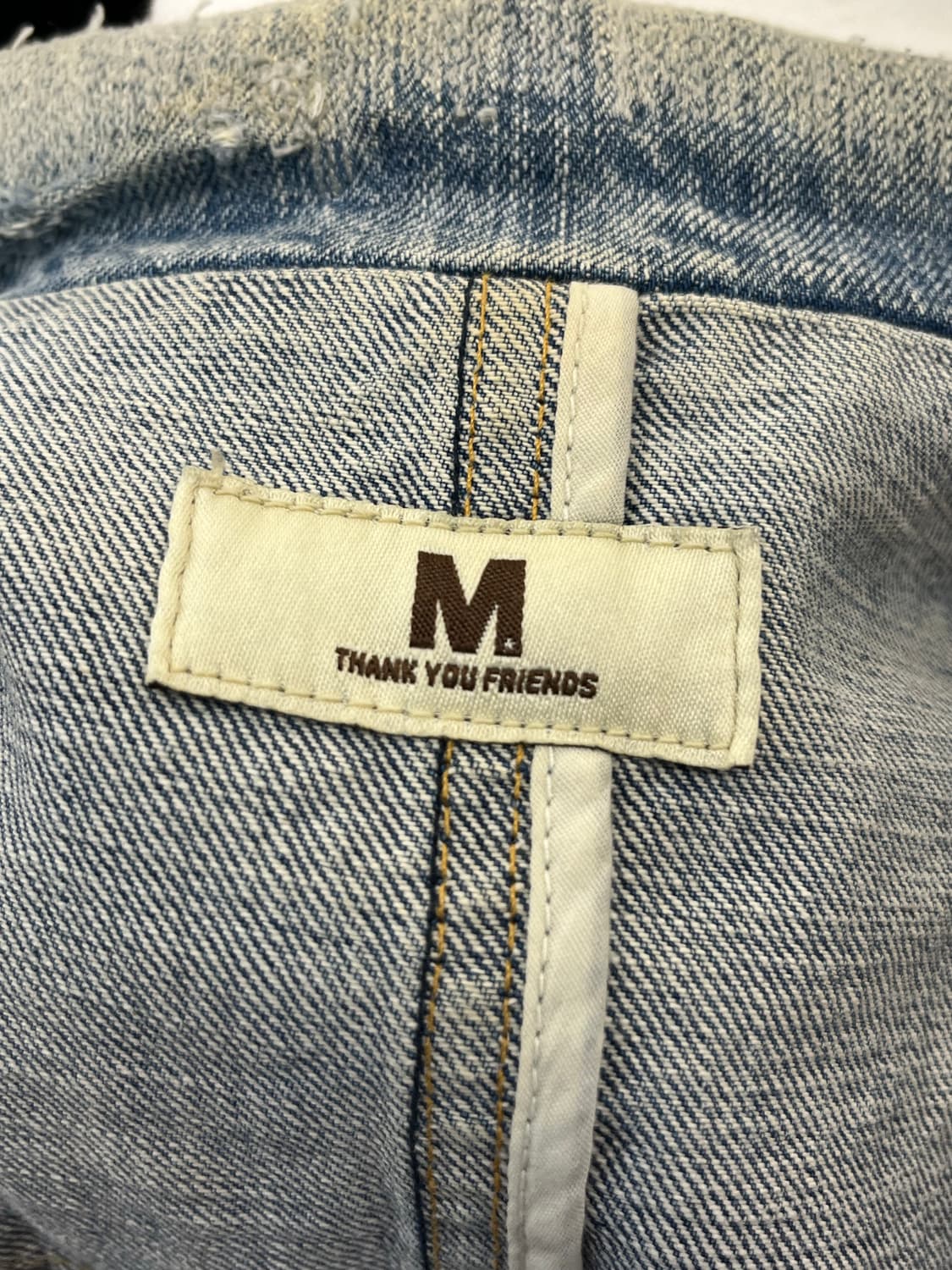 재패니즈 빈티지 데님 블레이져 자켓 상품이미지9