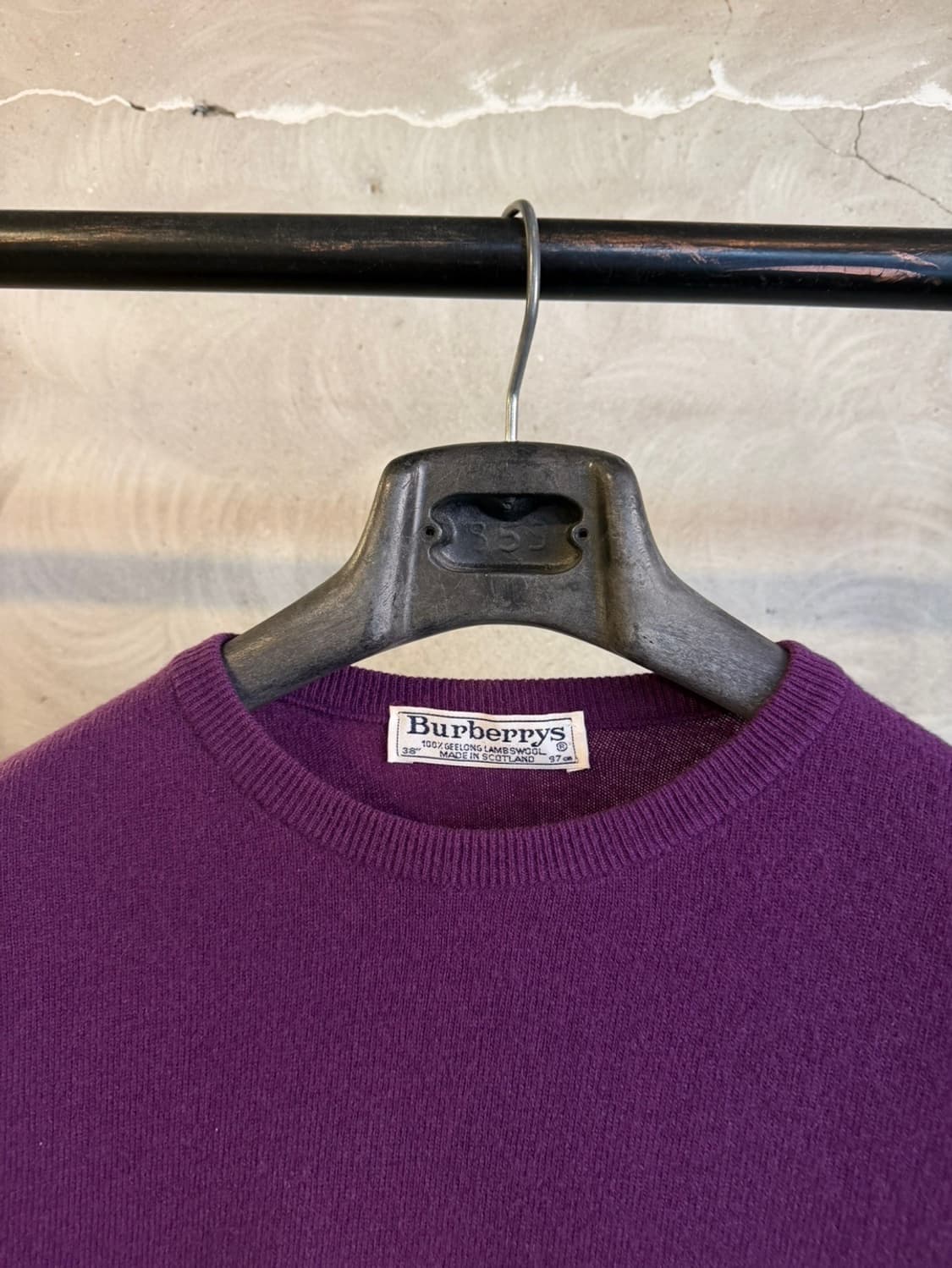 버버리 스코티쉬 램스울 니트 55~66 상품이미지8