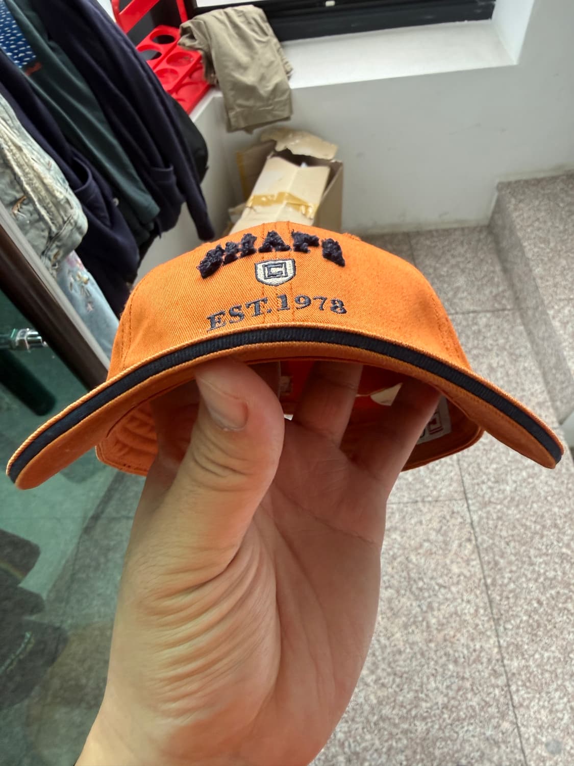 CHAPS EST.1978 오렌지색 볼캡 os 상품이미지2