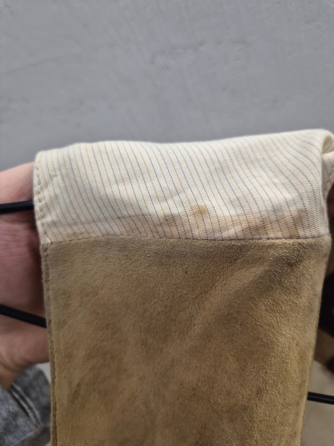 히키프리먼 스웨이드 베스트 M 상품이미지7