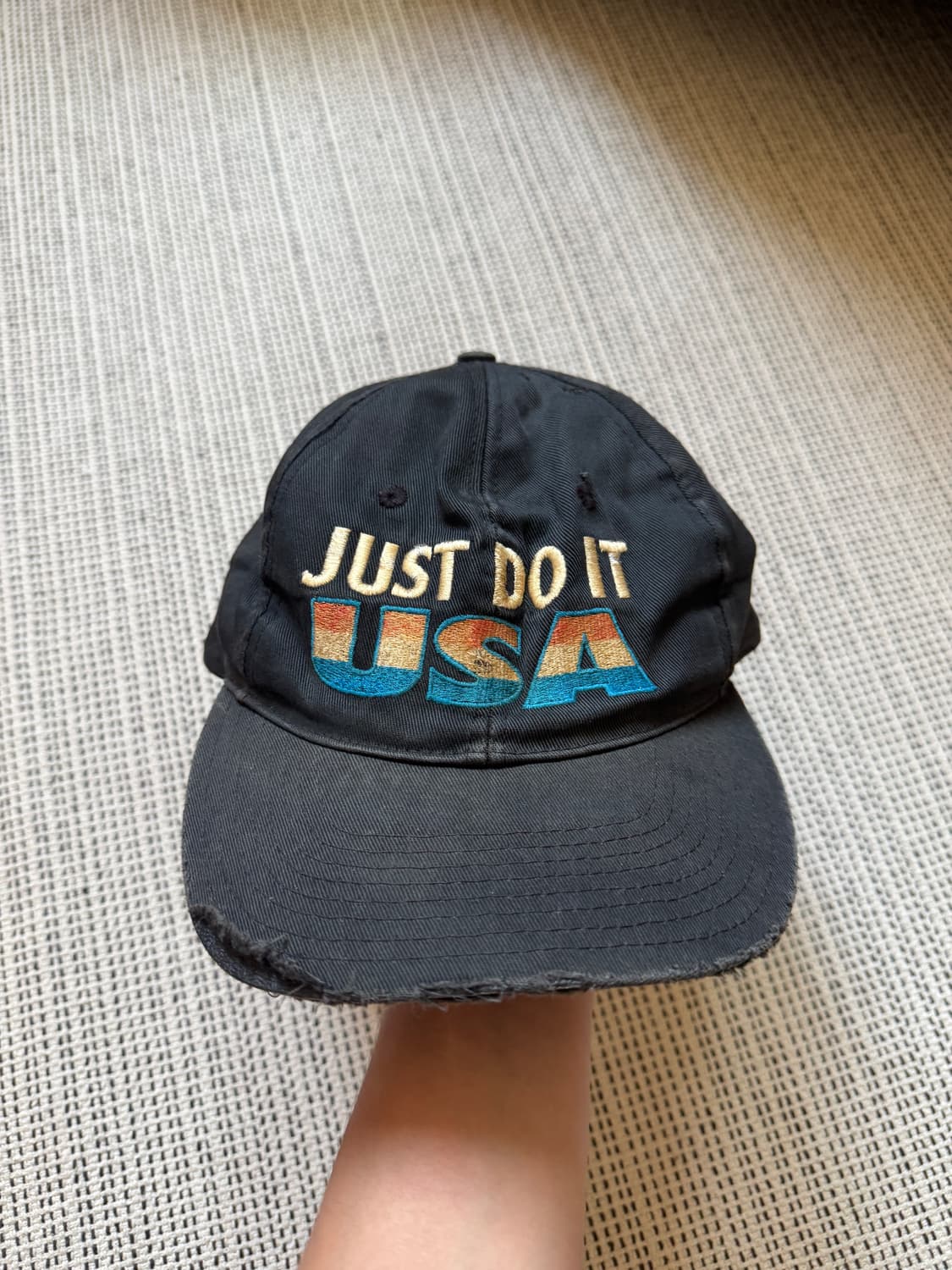 90s Nike 디스트레스드 빈티지 캡 상품이미지1