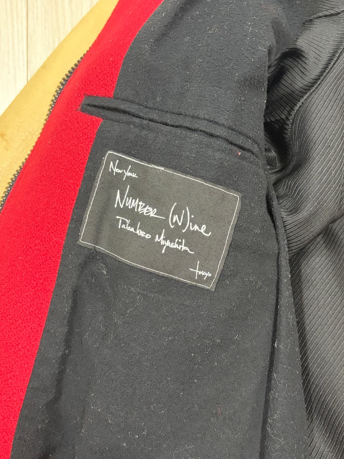 number nine 08aw varsity 상품이미지4