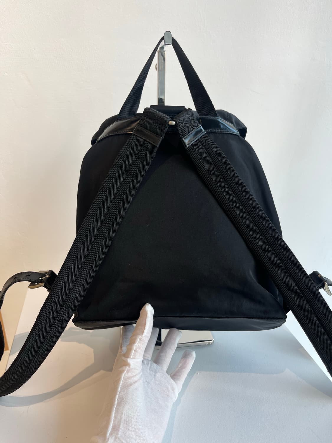 프라다 나일론 빈티지 백팩 스몰 상품이미지2