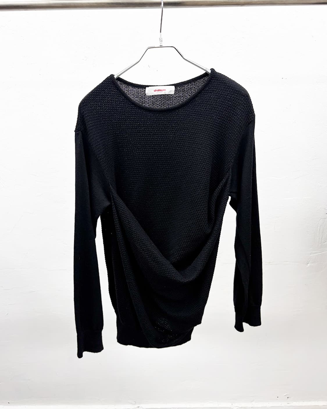 후세인 샬라얀 드레이프 니트 상품이미지1